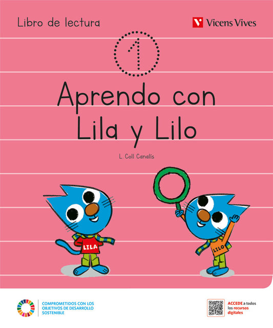 APRENDO CON LILA Y LILO LIBRO DE LECTURAS 1