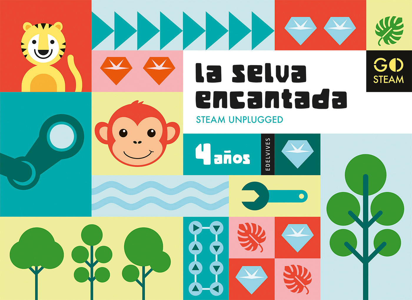 Proyecto Go Steam - Steam unplugged - 4 años : La selva encantada