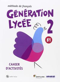 bach 2 - generation lycee a2 / b1 cahier (+cd)
