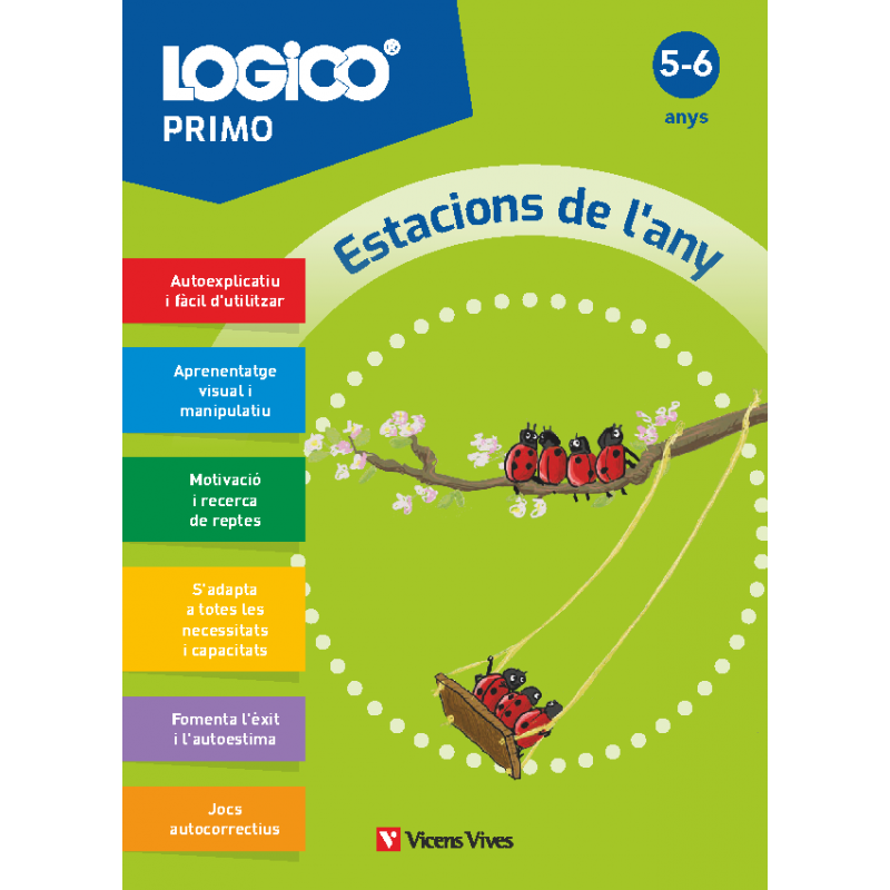 Logico Primo. Estacions de l'any (5-6 anys) 16 fitxes