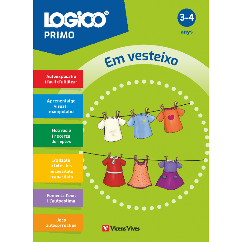 Logico Primo. Em vesteixo (3-4 anys) 16 fitxes
