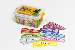 TARJETAS AUTOCORREGIBLES "FLASH" MULTIPLICACIONES