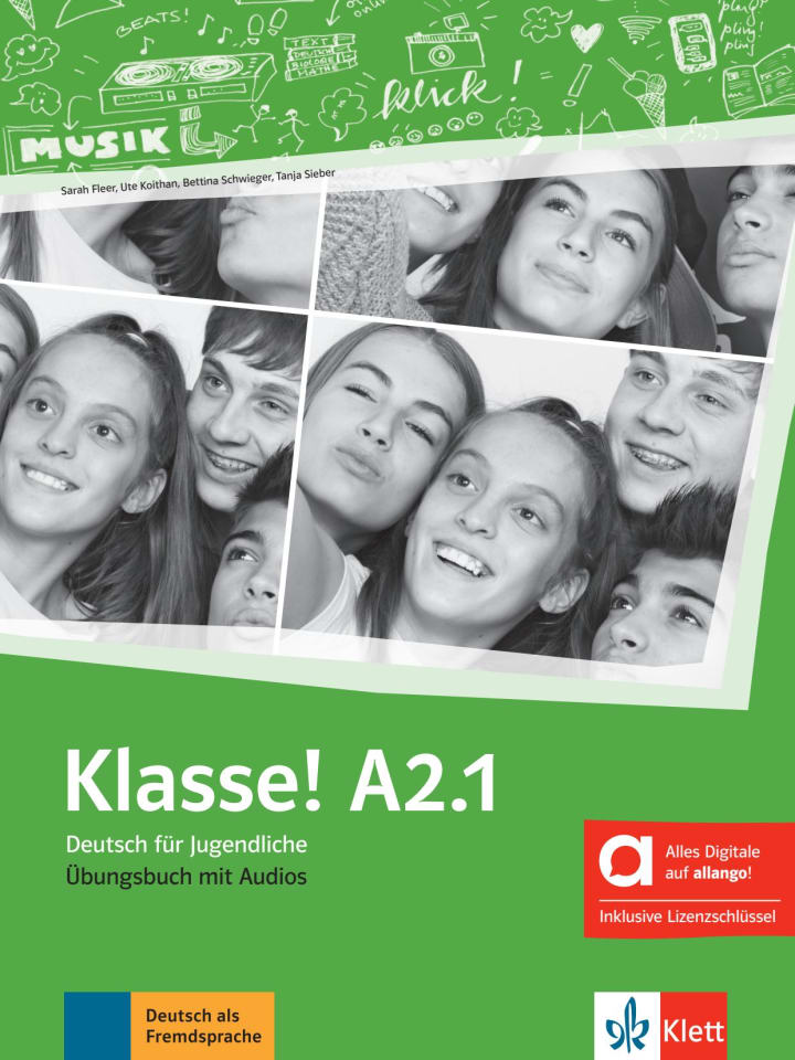 Klasse! A2.1 libro de ejercicios - edición híbrida allango