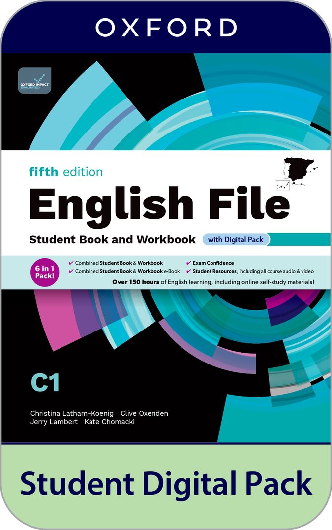 English File 5th Edition C1. Student's Book and Workbook and digital without Key Pack