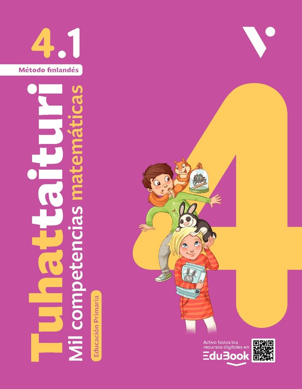 Tuhattaituri 4.1. Matemáticas. Libro+ Fichas. NE