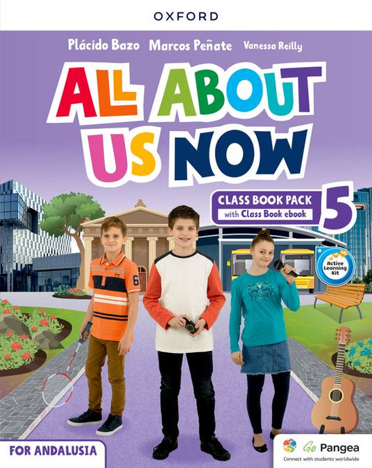 All About Us Now 5. Class Book. Andalusian Edition