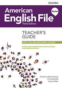 American English File 3th Edition Starter. Teacher's Book Pack