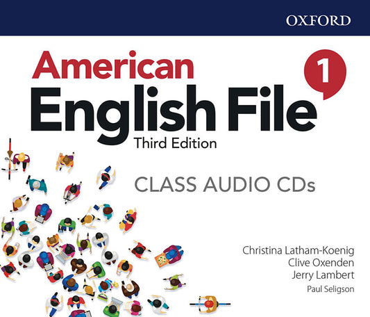 American English File 3th Edition 1. Class Audio CD (5)