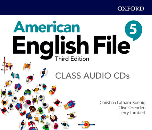 American English File 3th Edition 5. Class Audio CD (5)