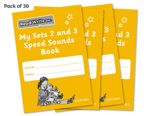Read Write Inc - Phonics My Sets 2 and 3 Speed Sounds Book Pack of 30