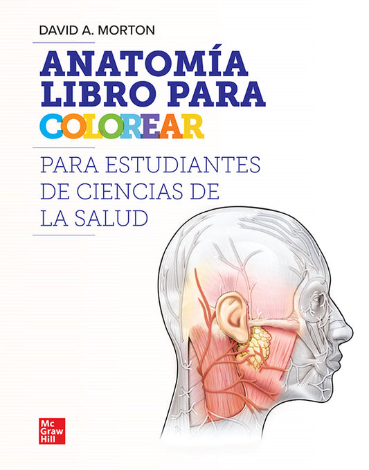 Anatomía, libro para colorear para estudiantes de Ciencias de la Salud