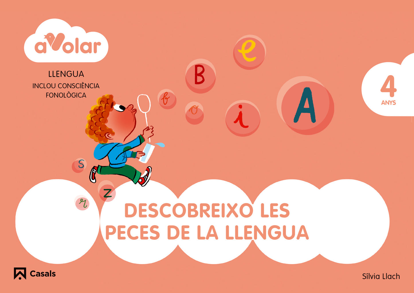 Llengua. Descobreixo les peces de la llengua 2. 4 anys. A volar!