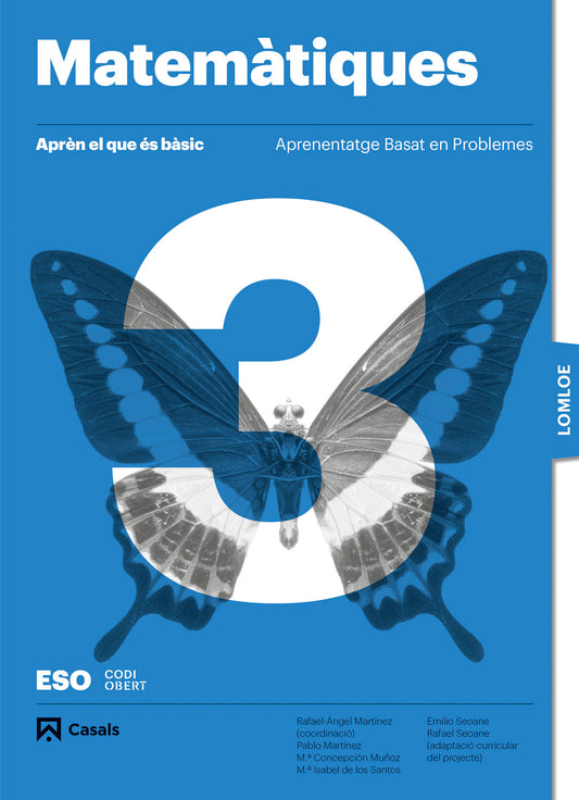 Aprèn el que és bàsic. Matemàtiques 3 ESO. LOMLOE