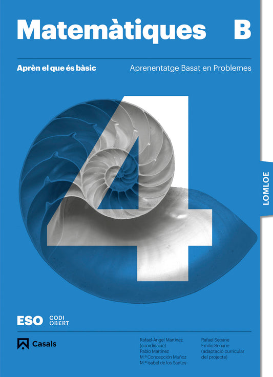 Aprèn el que és bàsic. Matemàtiques 4 B ESO. LOMLOE