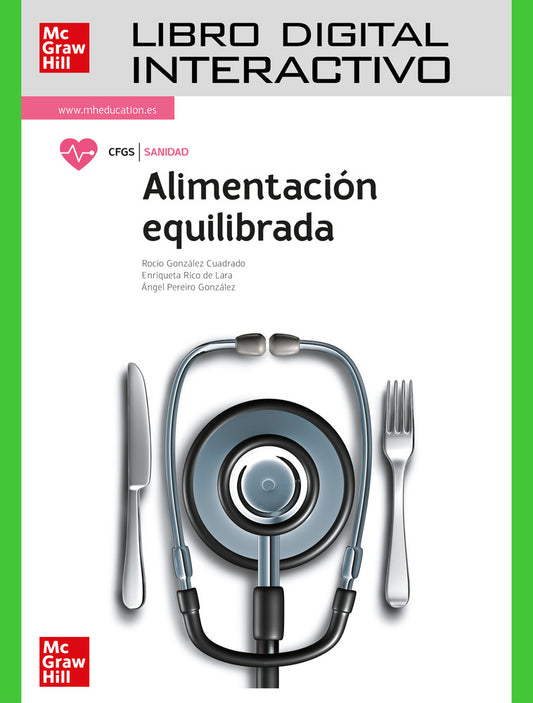Alimentación equilibrada. Libro digital interactivo