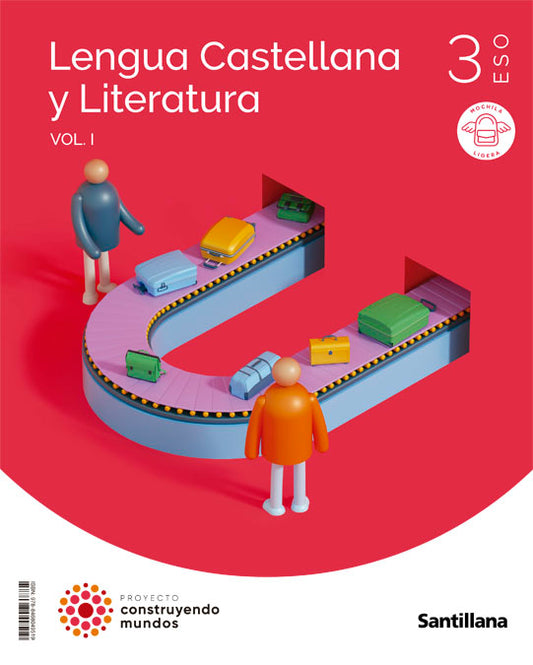 3ESO LENGUA Y LITERATURA MOCHILA LIGERA SANTILLANA