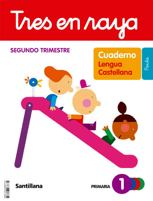 TRES EN RAYA CUADERNO LENGUA PAUTA 1 PRIMARIA 2 TRIM