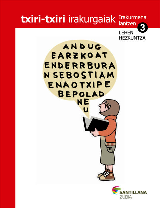 TXIRI-TXIRI IRAKURGAIAK IRAKURMENA LANTZEN 3 LEHE Nuevo