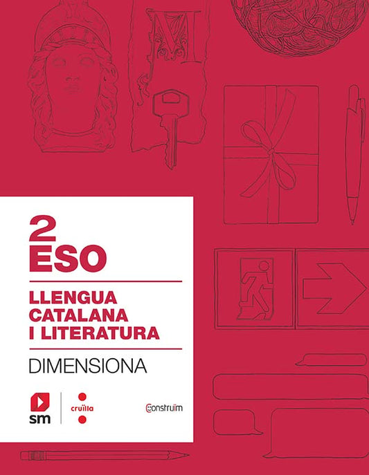 Quadern Llengua catalana i literatura. 2 ESO. Dimensiona. Construïm