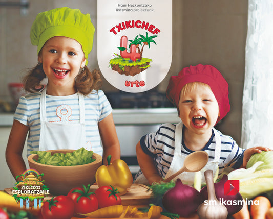 Txikichef. 4 urte. Zikloro Esploratzaile