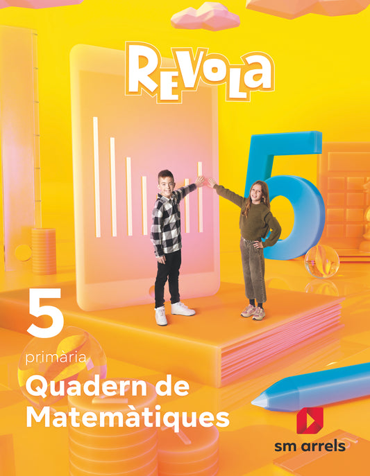 Quadern Matemàtiques. 5 Primària. Revola