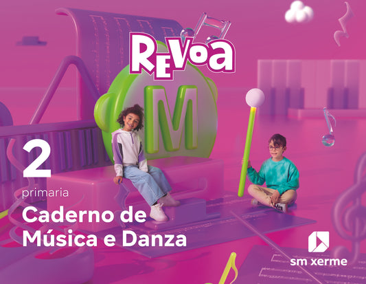 Caderno de Música e Danza. 2 Primaria. Revoa