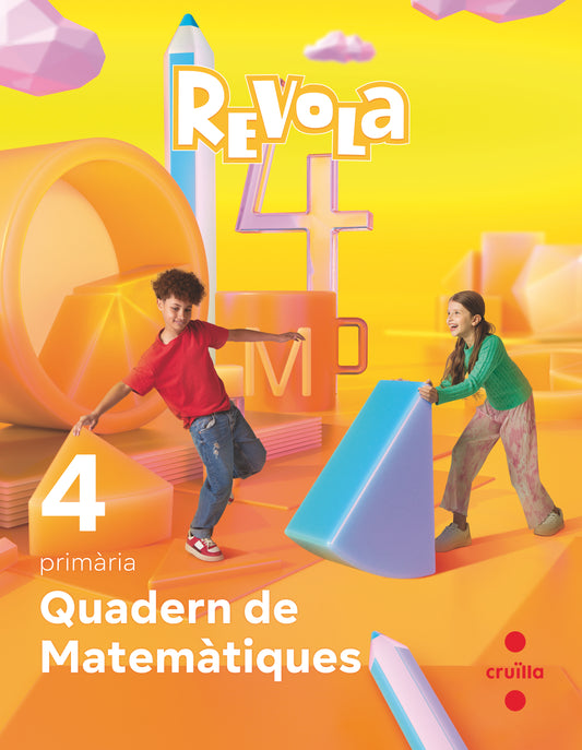 Quadern de Matemàtiques. 4 Primària. Revola. Cruilla