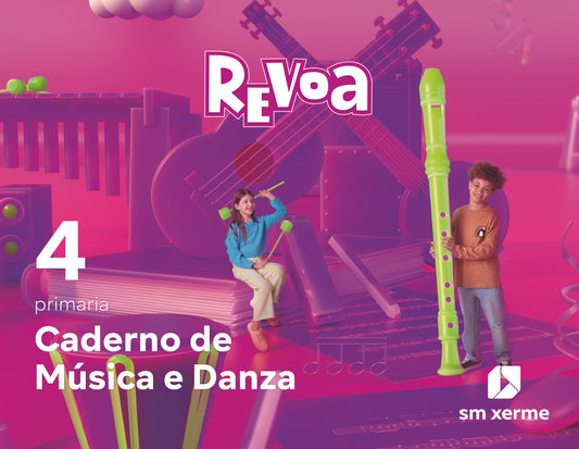 Caderno de Música e Danza. 4 Primaria. Revoa