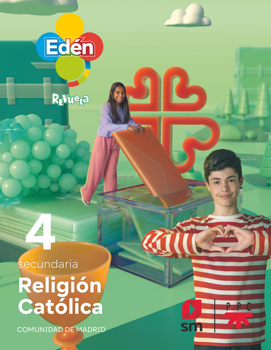 Religión católica. 4 Secundaria. Edén. Revuela. Comunidad de Madrid