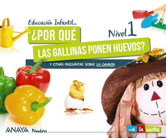 ¿Por qué las gallinas ponen huevos? Nivel 1.