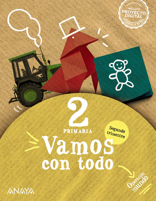 Vamos con todo 2. Segundo trimestre.