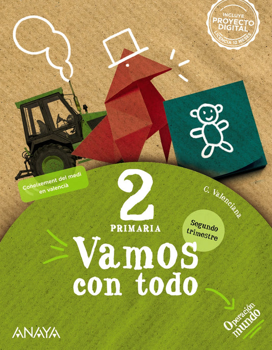 Vamos con todo 2. Segundo trimestre.