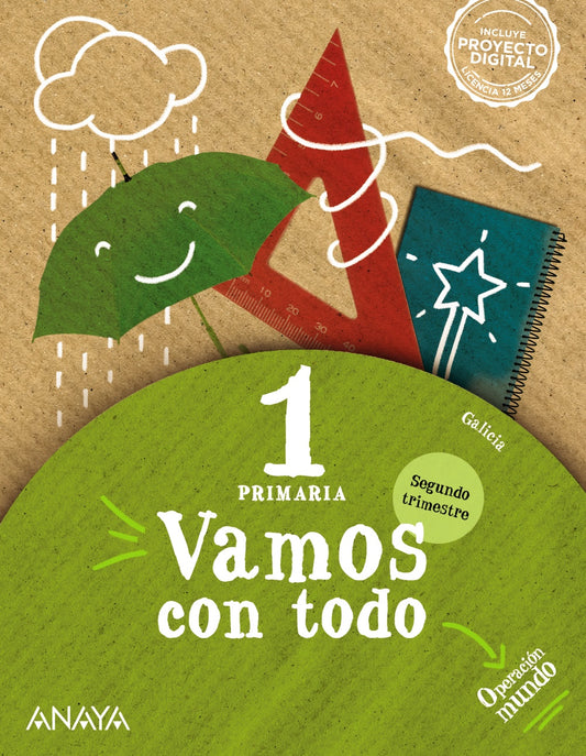 Vamos con todo 1. Segundo trimestre.