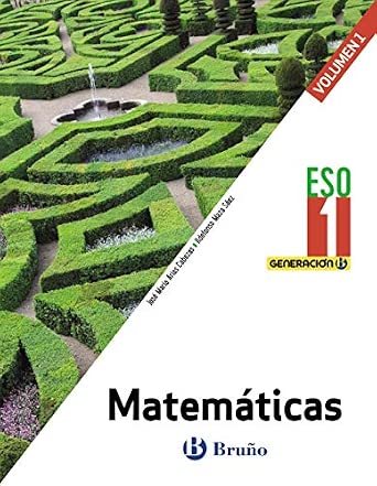 Generació B Matemàtiques 1 ESO 3 volums