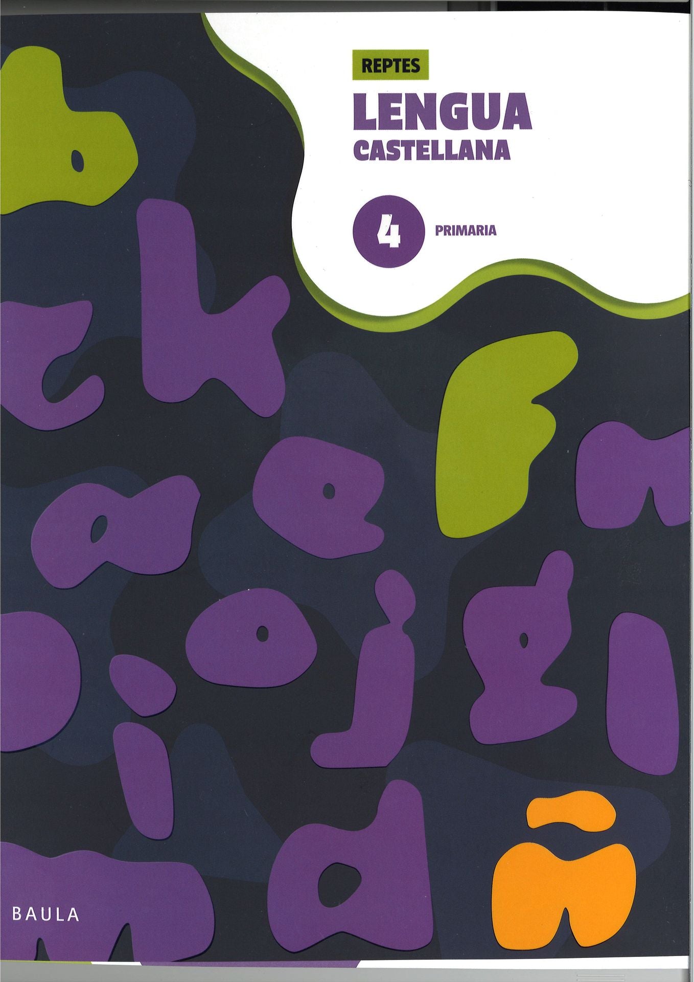 Cuaderno de Lengua castellana 4 Primaria - Reptes