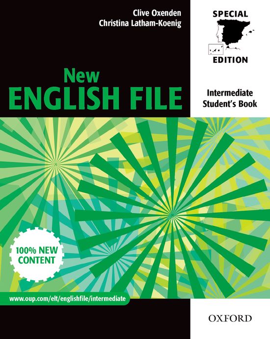 New English File Intermediate. Student's Book for Spain (9780194518017)