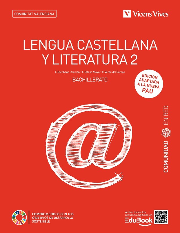 Lengua castellana y Literatura 2. Comunitat Valenciana. (Comunidad en Red) Nueva Edición