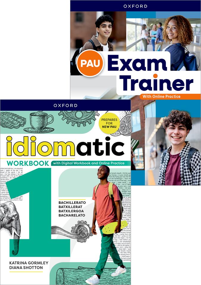 Idiomatic 1 Workbook + Exam Trainer Spanish