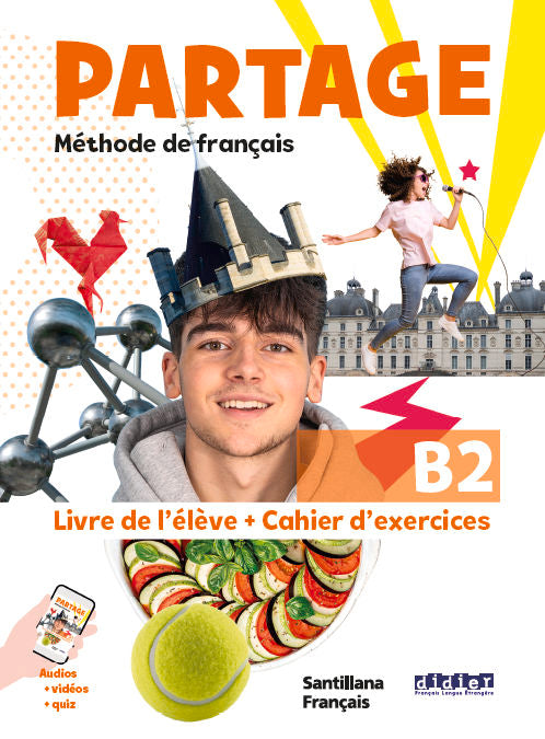 PARTAGE B2 LIVRE+CAHIER
