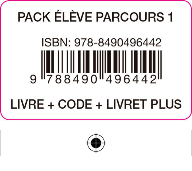PARCOURS 1 PACK ELEVE (9788490496169)