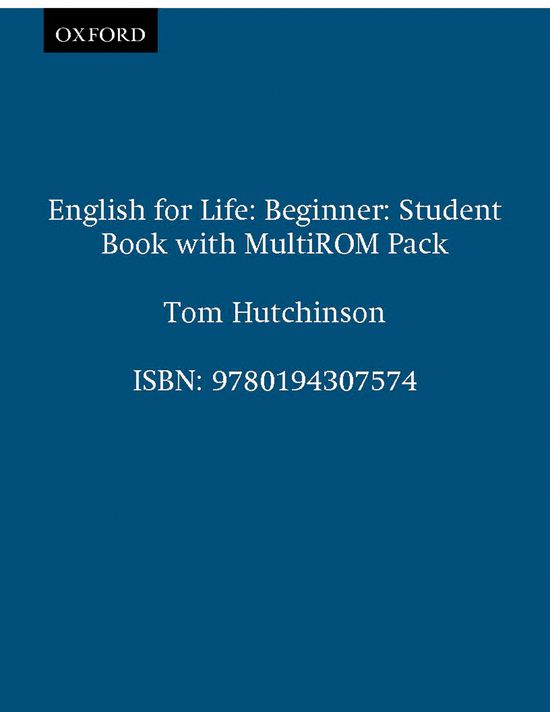 English for Life Beginner. Student's Book + multi-ROM