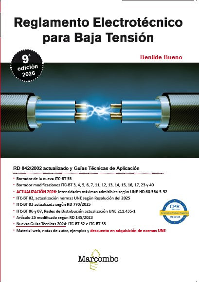 Reglamento Electrotécnico para Baja Tensión REBT 9ª edición - REBT actualizado 2026
