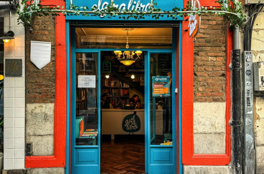Librería Booky en Santander, antes El Giralibro, en la calle Marcelino Sanz de Sautuola 17