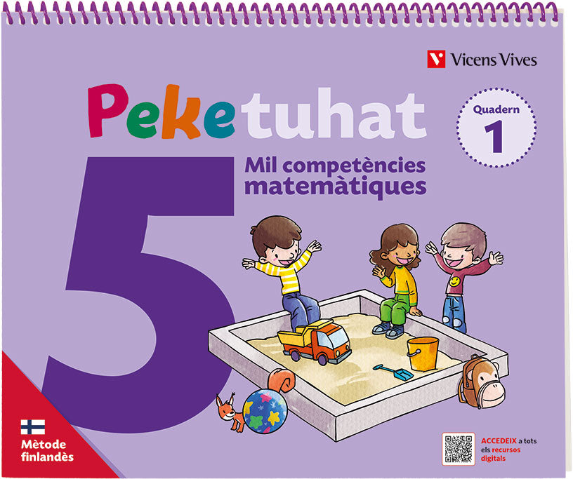 PEKE TUHAT QUADERN (1+2+FITXES) 5 ANYS