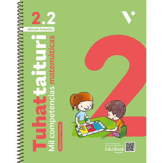 Tuhattaituri 2.2 Matemáticas. Libro y fichas. Nueva Edición