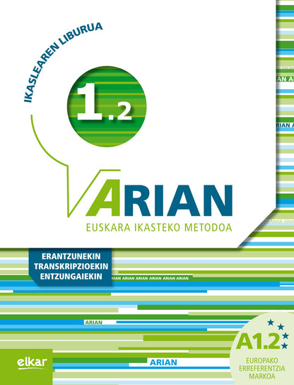 Arian A1.2 Ikaslearen liburua - (Erantzunak eta transkripzioak + CD audioa)
