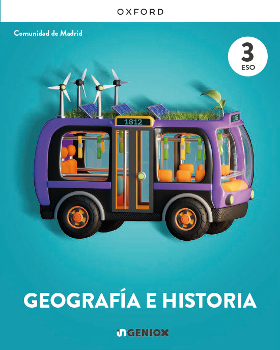 Geografía e Historia 3º ESO. inGENIOX. Comunidad de Madrid