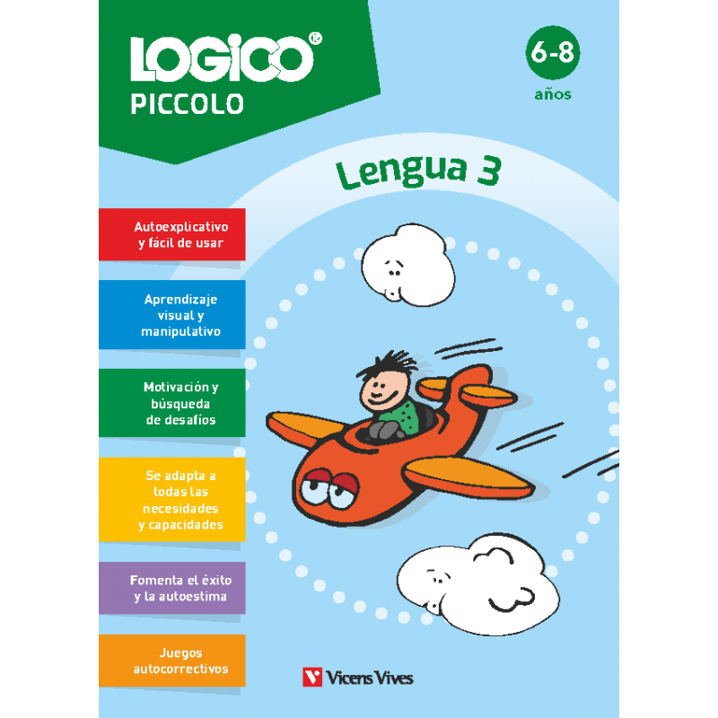 Logico Piccolo. Lengua 3. (6-8 años) 16 fichas
