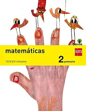 Matemáticas. 2 Primaria. Savia - Pack de 3 libros