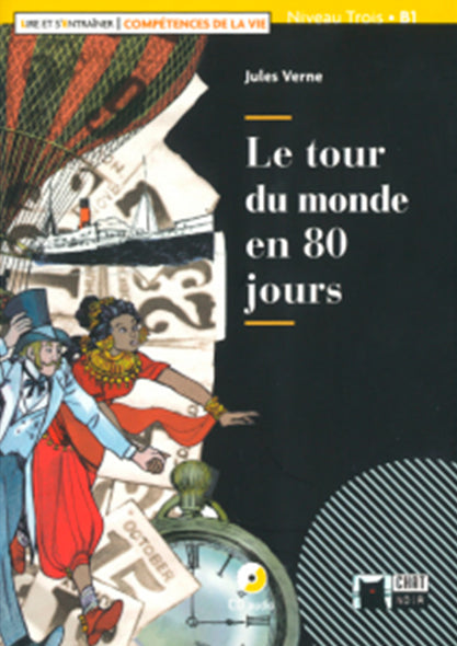 LE TOUR DU MONDE EN 80 JOURS+CD L&E COMP VIE
